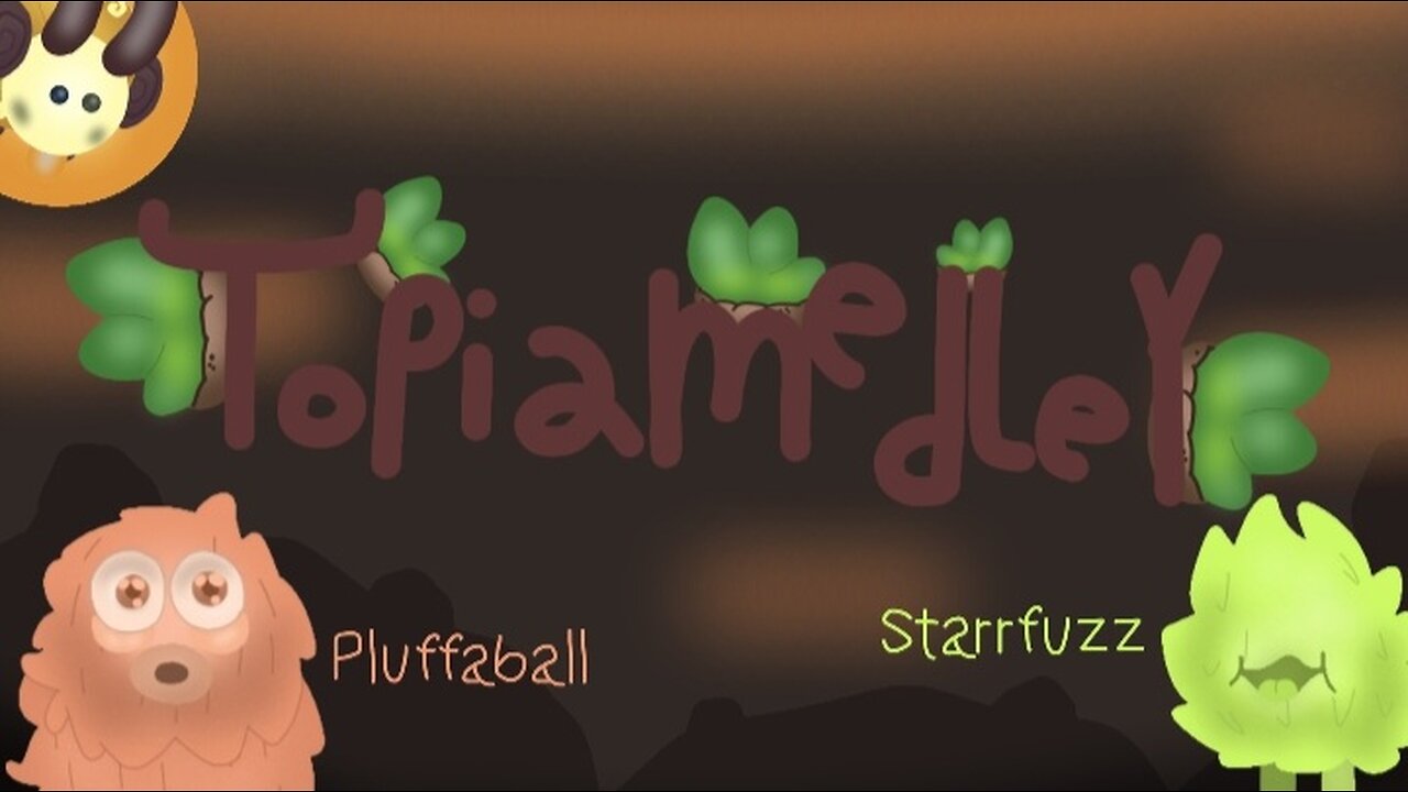 Topiamedley: Pluffaball & Starrfuzz (individuals)