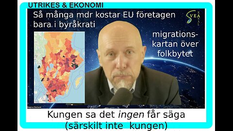 Utrikes & Ekonomi 66 del 2: Kungen sa det ingen får säga, särskilt inte kungen