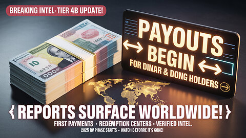🚨 Tier 4B Payouts Begin Dinar & Dong Payment Reports Surface! 💰🏦 💥 Today's Iraqi Dinar News!