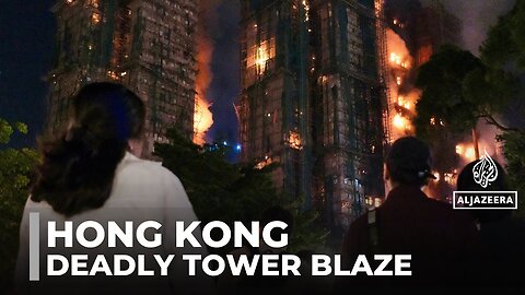Death toll in fire at Hong Kong high-rise residential buildings rises to 36