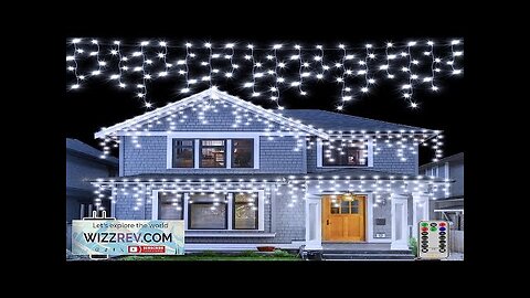 Christmas Decoration 24V Safety Voltage Festoon LED Icicle Curtain Lights 20M 864 Review