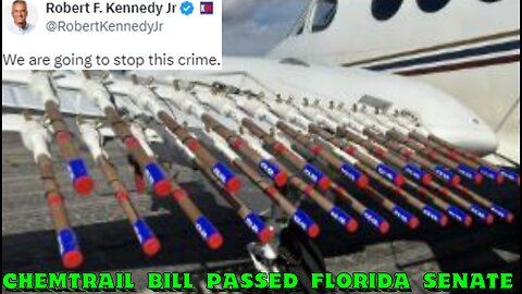 HUGE CHEMTRAIL BILL UPDATE - PASSED THE FLORIDA SENATE!!! CONSPIRACY THEORY NO MORE