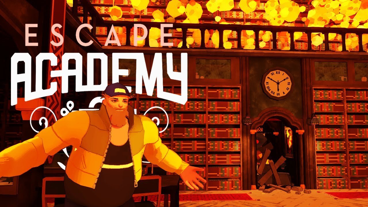 The library is on fire!║ Escape Academy ║ #7