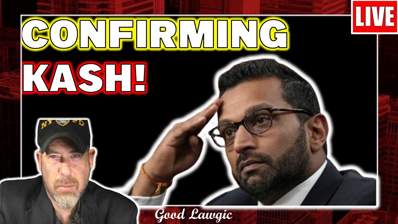 LIVE WATCH: Senate VOTE Confirming Kash Patel! Let's Go!!!