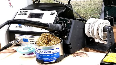 Soldering Feeder Wires