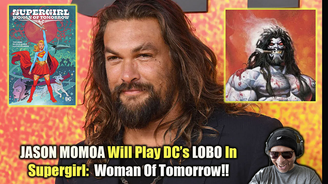 Jason Momoa Will Play DC's Lobo In Supergirl: Woman Of Tomorrow!!