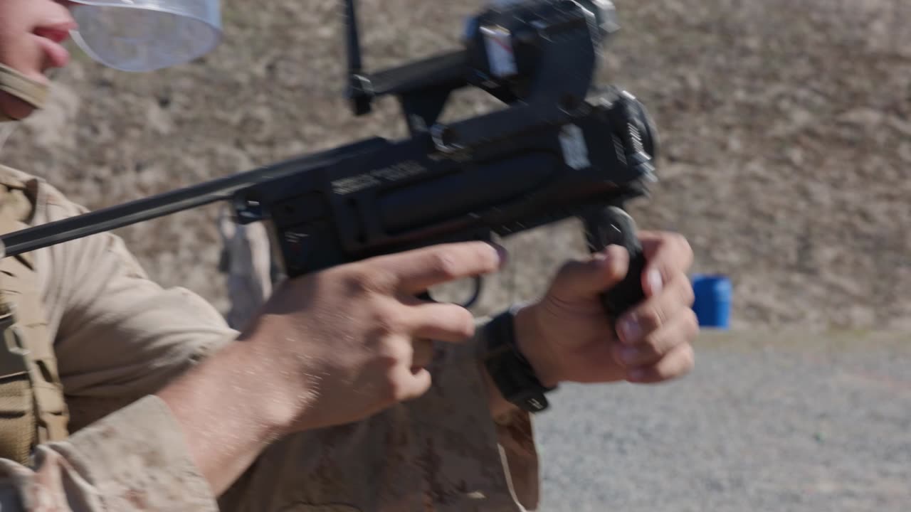11th MEU Marines Conduct Non-Lethal Weapons Course