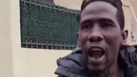 African migrants attacking native Spanish