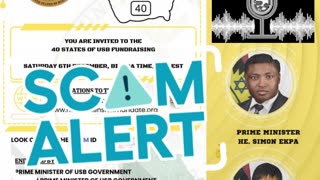 Scammer Alert: Double Agent Using Mazi Nnamdi Kanu's photo for fundraising