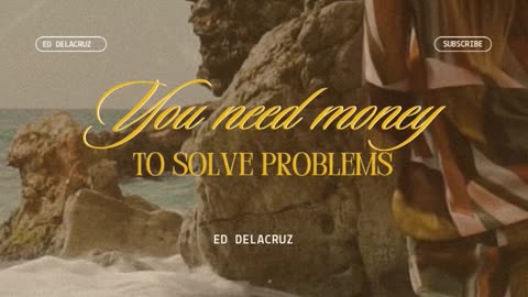 Use money to solve money problems by Ed Delacruz #money #wealth #finaance #reels #shorts