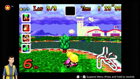 Mario Kart Super Circuit (GBA-SOs) day 11 150cc Lightning cup!