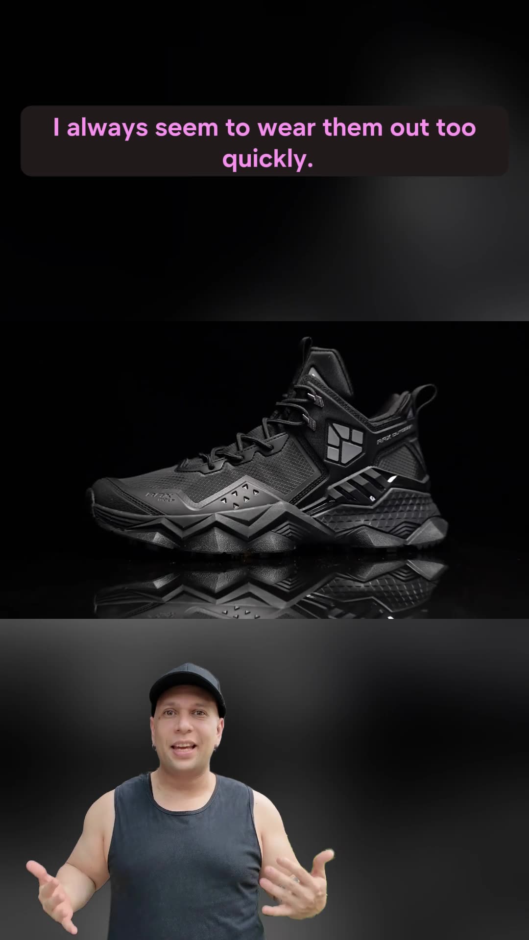 Rax Men Waterproof Hiking Shoes
