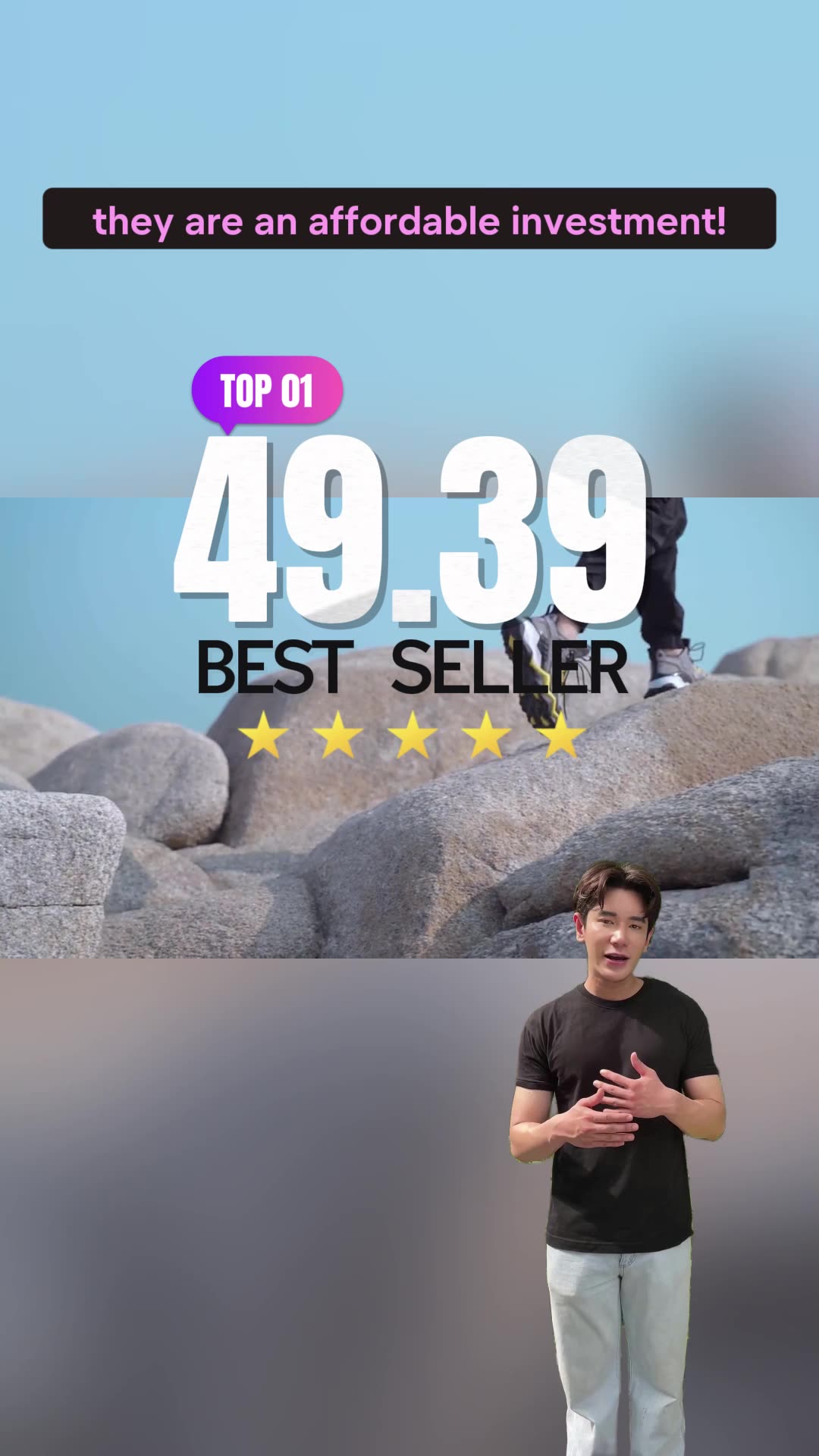 Rax Men Waterproof Hiking Shoes