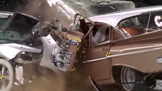 1959 Chevrolet Bel Air vs. 2009 Chevrolet Malibu crash test