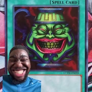 Guy Looks Like A Yugioh Card! 🤣 #shorts