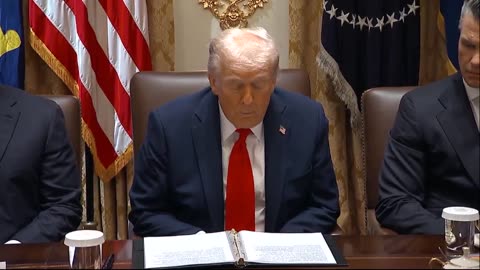 . @POTUS on the Democrat Shutdown: "We'll be making cuts that will be permanent