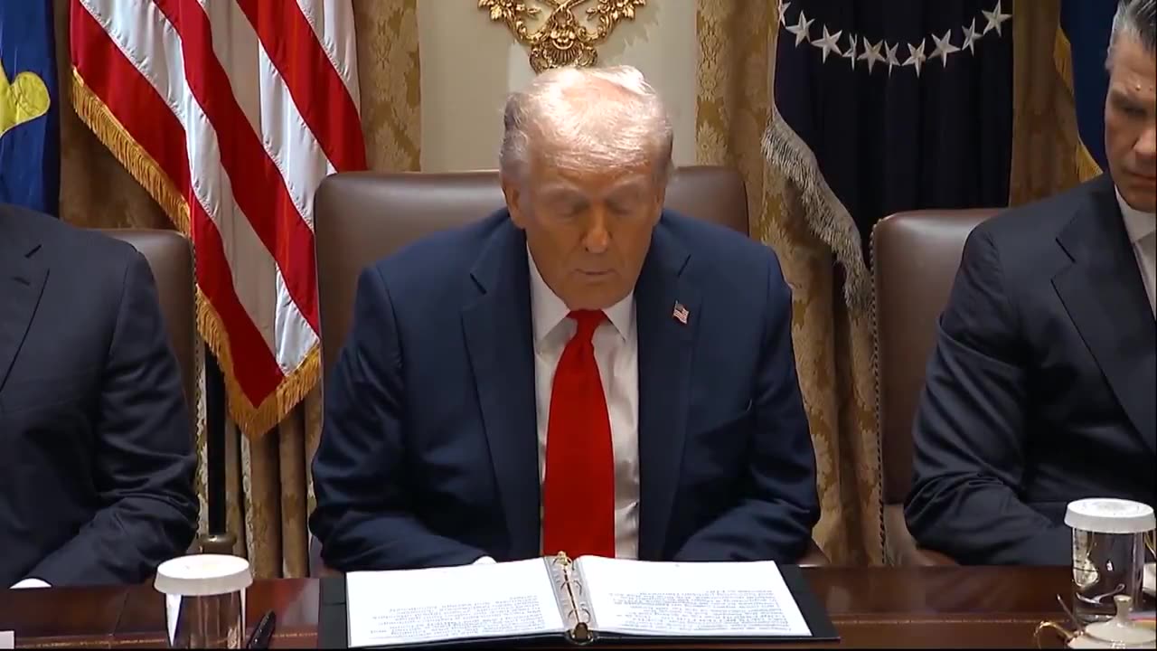 . @POTUS on the Democrat Shutdown: "We'll be making cuts that will be permanent