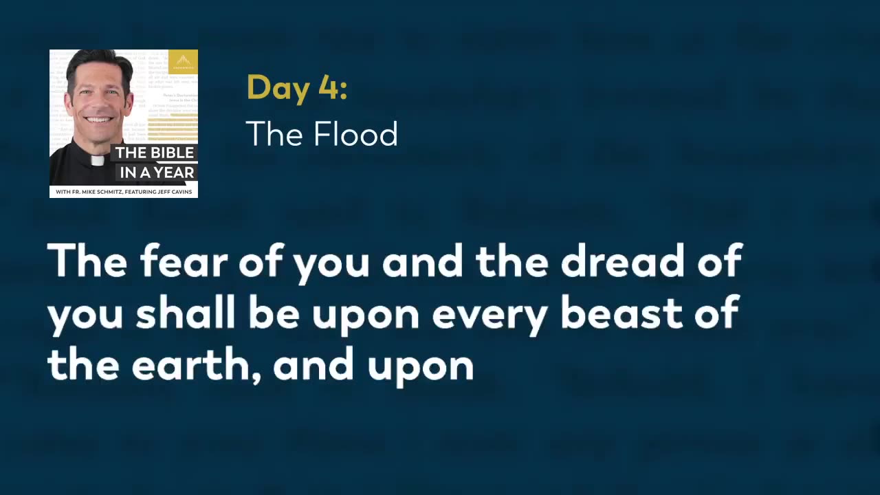 007 - The Flood | The Bible In A Year Podcast