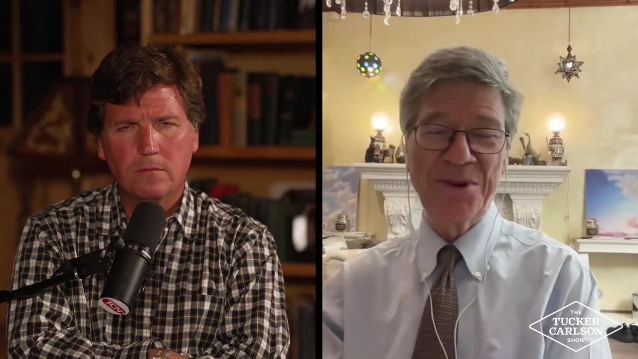 TUCKER CARLSON & JEFFREY SACHS Blast Those Who Support Israel's Control Of U.S.