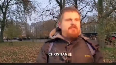 A Muslim asks a Christian man about the Crusades in the Middle Ages