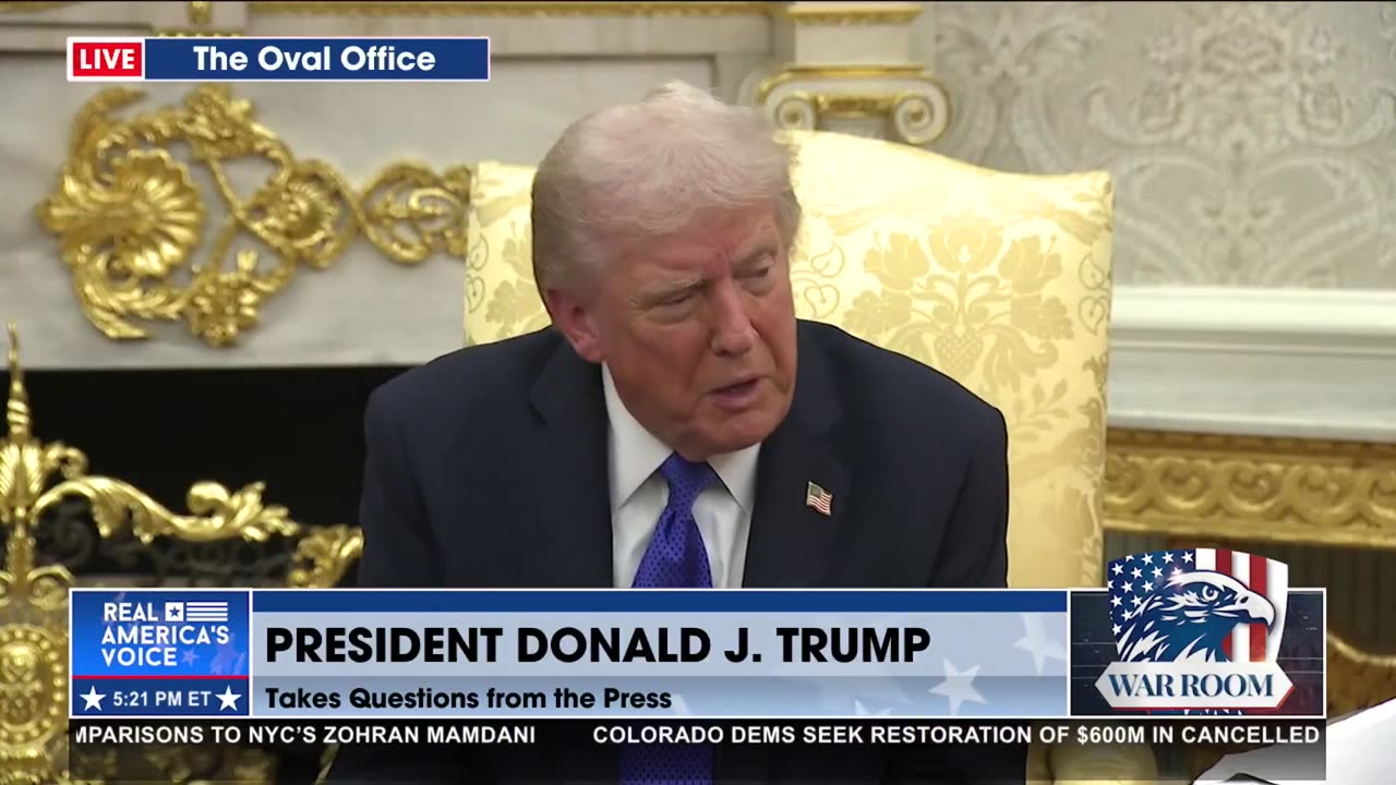 TRUMP ON DRUG BOAT STRIKES