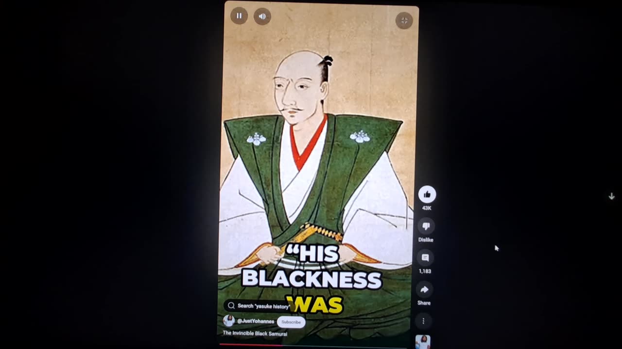 THE INVINCIBLE BLACK SAMURAI-@JustYchannes