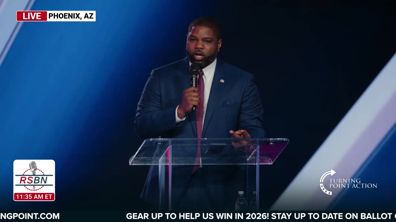 WATCH: Representative Byron Donalds Speaks at TPUSA's America Fest - 12/21/25