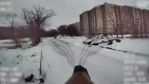 FPV Drone Greeted by Civilians in Kharkiv Oblast While Hunting Ukrainian Troops