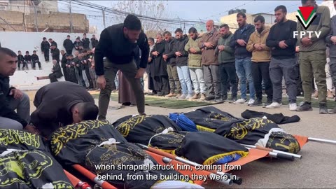 Funeral of Five Martyrs in Jenin Camp