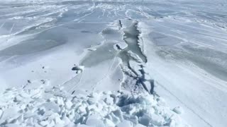 Incredible Conditions Along the Sea of Kyiv