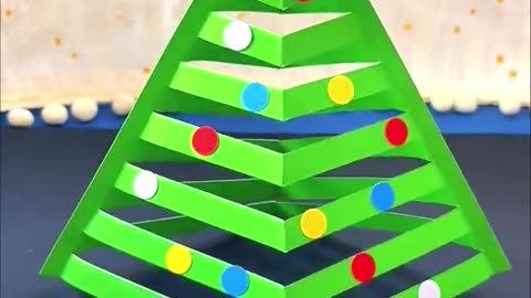 Art work with paper on charismas