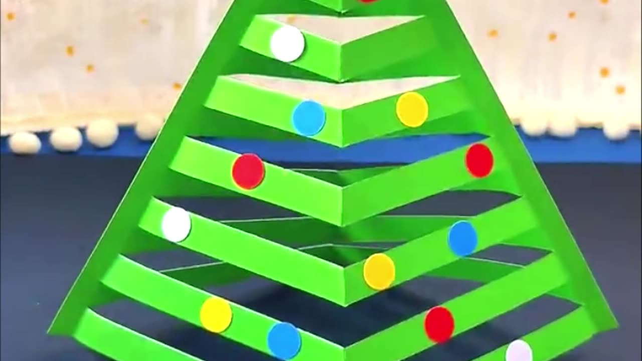 Art work with paper on charismas