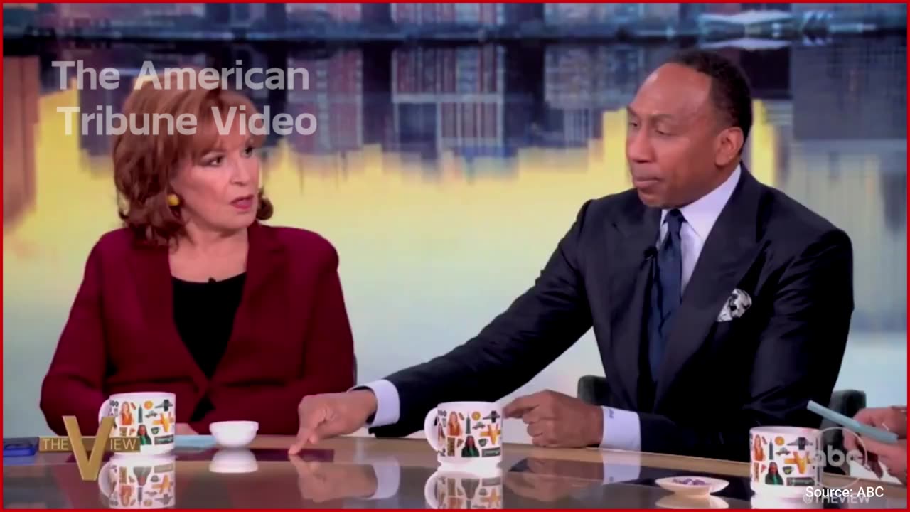 WATCH: Stephen Smith Hilariously Shuts Down “The View” Host To Her Face, Defends Trump