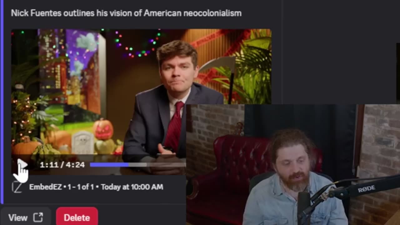 Nick Fuentes admits hes a Zionist...