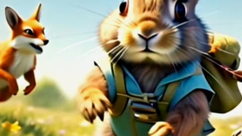 Beautiful Story Of A Rabbit #animation #cartoon