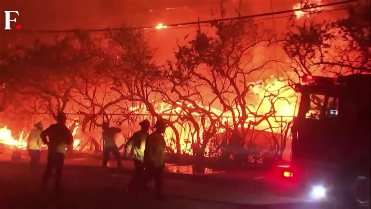 Did LA Fire Hydrants run of Water Trump takes on Newsom Vantage