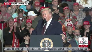 FULL REPLAY: President Trump Delivers A Triumphant Speech in Rocky Mount, NC - 12/19/25