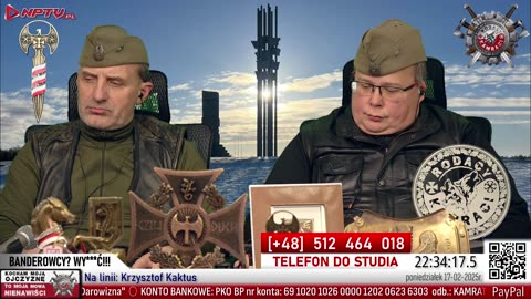 BANDEROWCY? WY***Ć!!! Pon. 17.2.2025r. W. Olszański, M. Osadowski Rodacy Kamraci NPTV.pl