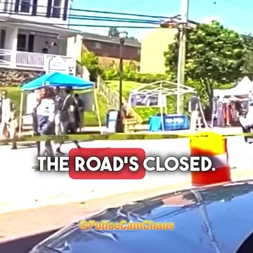 Self-entitled sheboon thinks she's above the law. Pretends she's gotta go to work