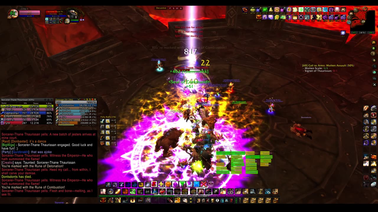Turtle Wow - PUG MC - Paladin POV - no commentary