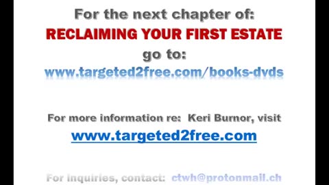 Reclaiming Your First Estate Part 1 of 2, a Video Series