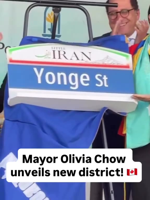 Mayor Olivia Chow unveis new district: Little Iran
