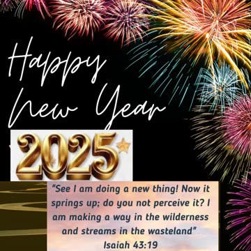 Happy New Year 2025: Embrace Abundance, Grace, and Peace #shorts #trust #new year #love #fyp #faith