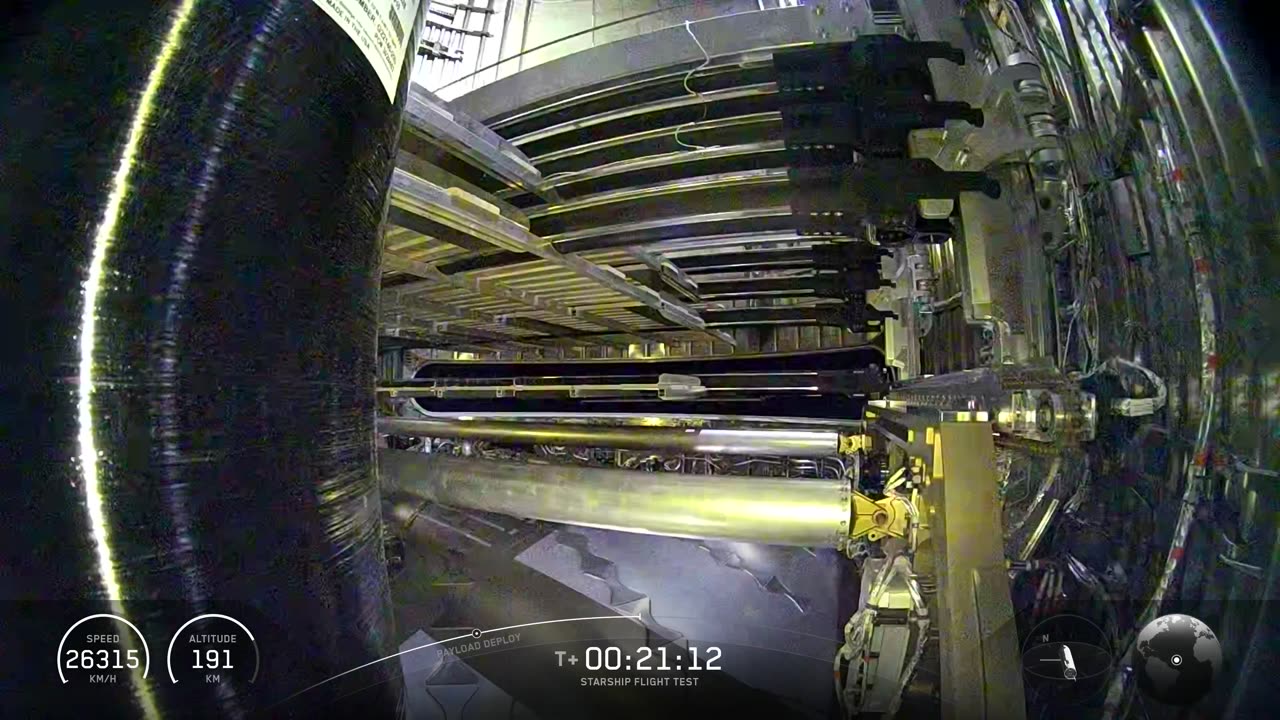 Starship has successfully deployed our @Starlink simulators