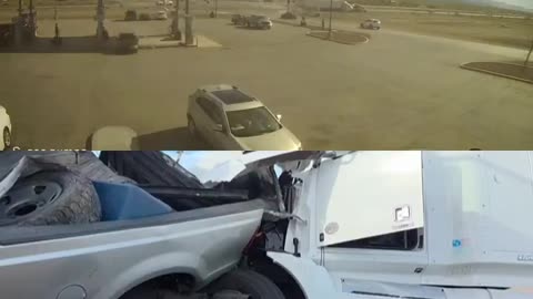 Yet another foreigner CDL driver rear ended a truck while barreling down the highway.