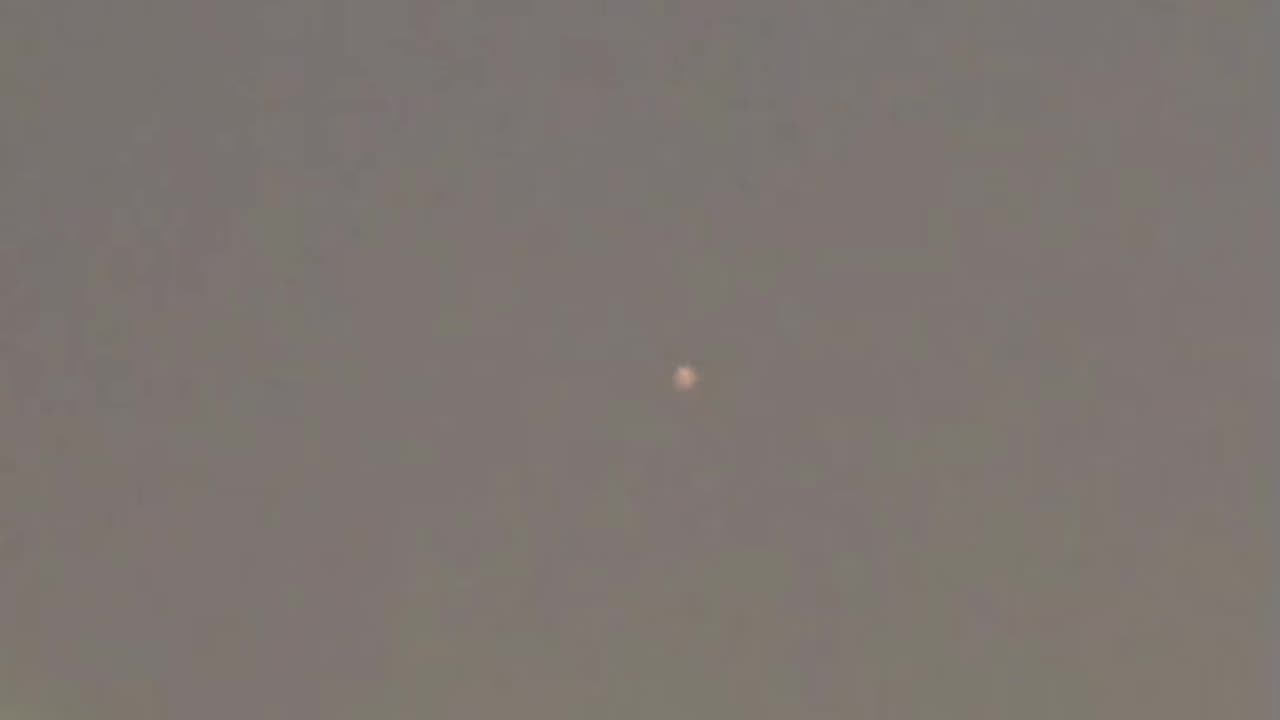 MULTIPLE interceptors fired at incoming Houthi drone