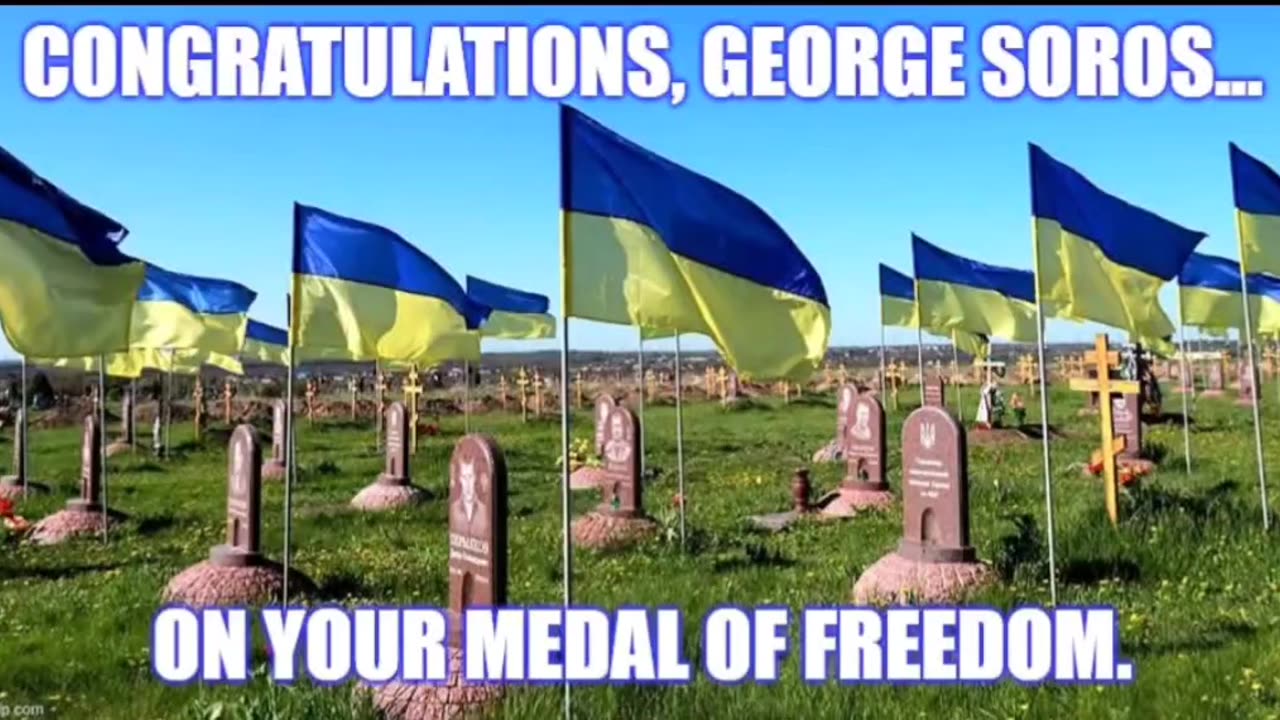 Congratulations GEORGE SOROS On Your Metal of Freedom Award 👏