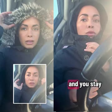 Woman is going viral after claiming that people have been wearing fur hoods incorrectly