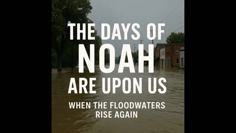 The Days of Noah Are Upon Us | When the Floodwaters Rise Again | Front Porch Talks Blogcast