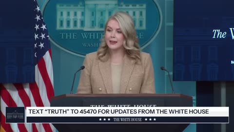 Press Secretary Karoline Leavitt Briefs Members of the Media, Dec. 1, 2025